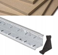 shumee Kovinski skladiščni regal 200x100x40 175kg/5p TM smart regaly