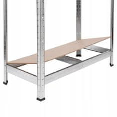 shumee Kovinski skladiščni regal 200x100x40 175kg/5p TM smart regaly