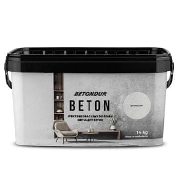 shumee Betondur betonski dekorativni učinek za stene, ki posnemajo beton - siv - 14 kg