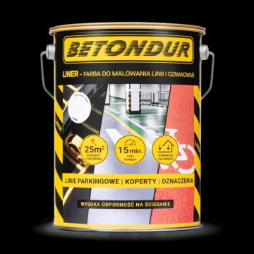 shumee Akrilna barva Betondur Liner High Solids 5L bela