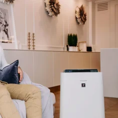 Sharp Čistilec zraka z vlažilcem Sharp UA-HD50E-L
