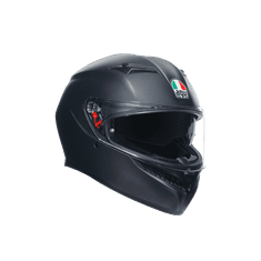 AGV Moto čelada AGV K3 mat črna XS