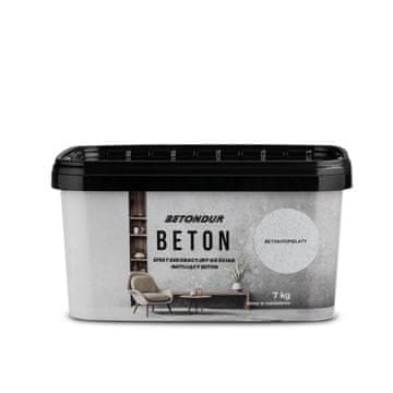 shumee Betondur betonski dekorativni učinek za stene, ki posnemajo beton - siv - 7 kg