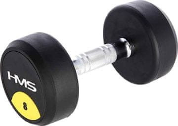 shumee 8 kg HMS HG PRO uteži gumirane uteži za trening moči za dom