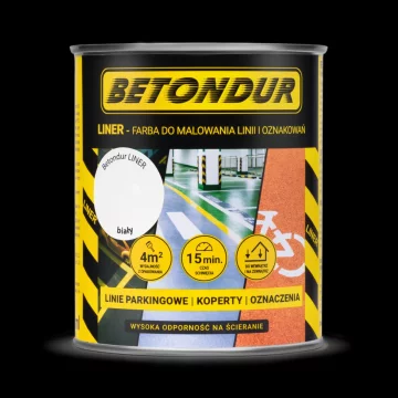 shumee Akrilna barva Betondur Liner z visoko vsebnostjo trdnih snovi 0,75 l bela