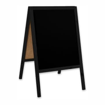 shumee Lesena tabla A Classic M (60x100 cm) - črna