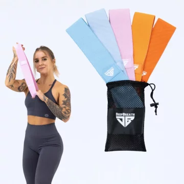 shumee Trakovi za vadbo iz blaga - LA Sunset Mini Band