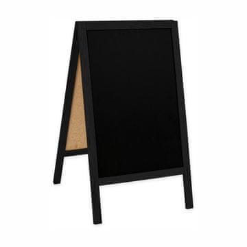 shumee Lesena tabla A Classic S (51x90 cm) - črna