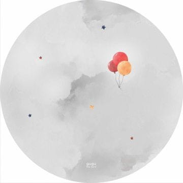 shumee Gumijasta podloga Prime Balloon Dream okrogla