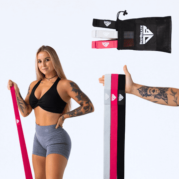 shumee Trakovi za vadbo iz blaga - Bubble Gum Power Band