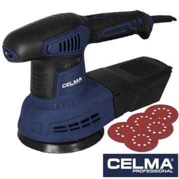 shumee Celma Professional DBSSm 125GEO 450W 125 mm ekscentrični orbitalni brusilnik