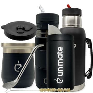Un Mate Potovalni set Yerba mate 7 v 1: Termolid DualFlow, yerbomos, bombilla, matero