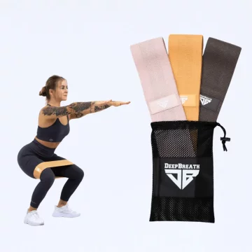shumee Trakovi za vadbo - Hip Band Caramel Coffee