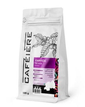shumee Kava v zrnu Arabica Rwanda, 16 src, 500 g