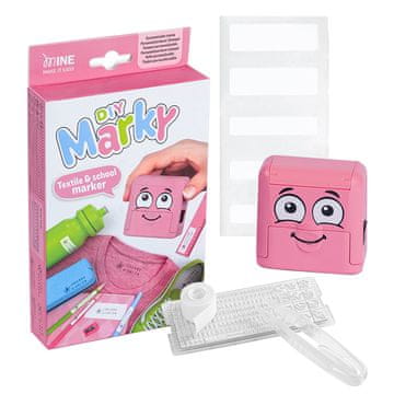shumee Štampiljke Colop MY Marky DIY, 20 roza, za tiskanje oblačil