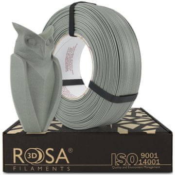 shumee Filament 3D ReFill PLA-CF Matt kamnito siva (1kg / 1,75mm)