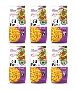 shumee Testenine Fusilli z nizkim glikemičnim indeksom za diabetike | Visoka vsebnost beljakovin in vlaknin | Nizka vsebnost ogljikovih hidratov in nizek glikemični indeks (38) | 4 naravne sestavine