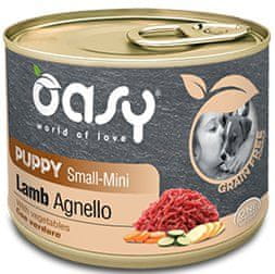 Oasy Oasy | Brez žitaric | Puppy - Puppy S/Mini - Jagnjetina 200 g