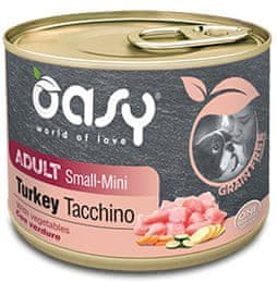 Oasy Oasy | Brez žitaric | Odrasli 200 g - Odrasli S/Mini - Puran 200 g