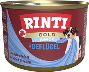 RINTI Rinti | Gold Junior | Pločevinka 185 g - perutnina 185 g