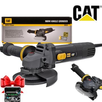 CAT Kotni brusilnik z vrvico 125 mm DX33 CAT 900 W 12000 vrt/min brezplačno