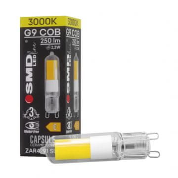 shumee G9 3000K LED žarnica ZAR4991SLL
