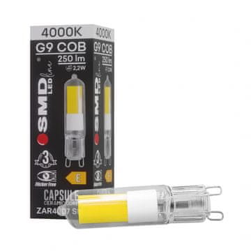 shumee G9 4000K LED žarnica ZAR4007SLL