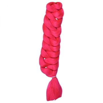 Bellezza Dolge sintetične kitke za lase Dreadlocks - neonsko roza