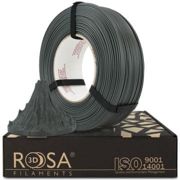 shumee Filament 3D ReFill PLA-CF Matt kamnito temno siv (1kg / 1,75mm)