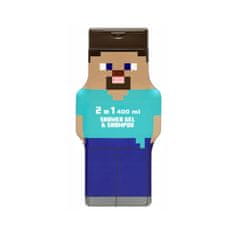 Air Val Otroški gel za prhanje in šampon 2 v 1, Minecraft, Air-Val, 400 ml