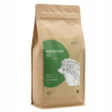 shumee Kava v zrnu Craftbe Grateful Hedgehog 1 kg, 100% arabica, sveže pražena