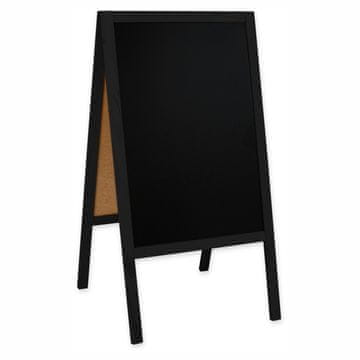 shumee Lesena tabla A Classic L (61x118 cm) - črna
