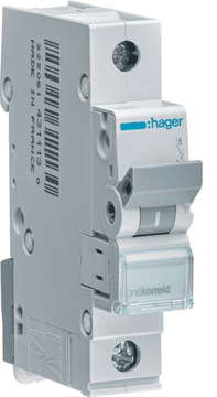 Hager Preobremenilno odklopnik 1P B 6A MBN106E