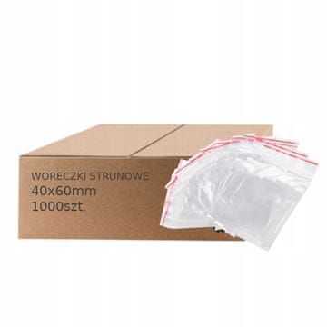 shumee Rafael vrečke z zadrgo 40x60mm ldpe 40μm 1000 kosov za druge namene