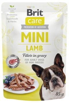 shumee Brit Care Dog | Mini | 85g vrečka - jagnjetina 85g