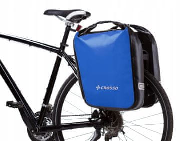 Crosso Kolesarski kovčki Crosso Dry 60 | Sistem Crosso | Modri
