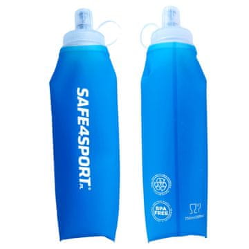 Mehka fleksibilna steklenica za vodo, velika 750 ml