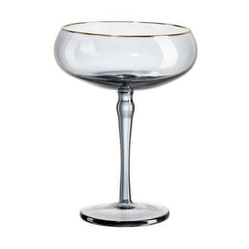 shumee Komplet 2 kozarcev za martini - kolekcija Black & Gold
