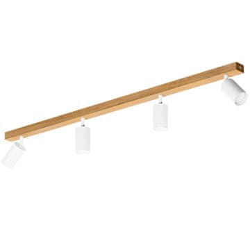 LEDWOOD Moderna bela svetilka - 4 x GU10 - D=90 cm