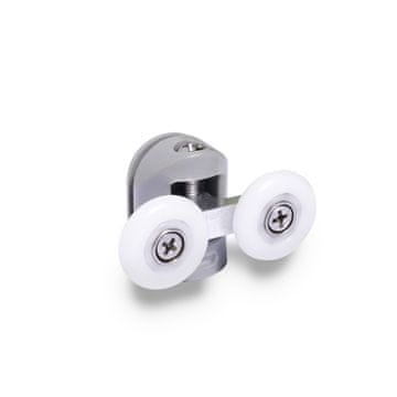 armazi Zgornji valjčki za kabino Armazi 23 mm sivi, 2 kosa.