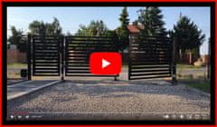 shumee Pogonski komplet za dvokrilna vrata ARM400 4,4 m/400 kg + baterija
