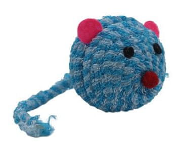 UNIQ Uniq Pets | lov na mišje | Igrača za mačke v obliki miške iz bombažne vrvice 5 cm - Miška 5 cm
