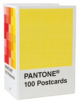 shumee Škatla za razglednice Pantone: 100 skupinskih razglednic
