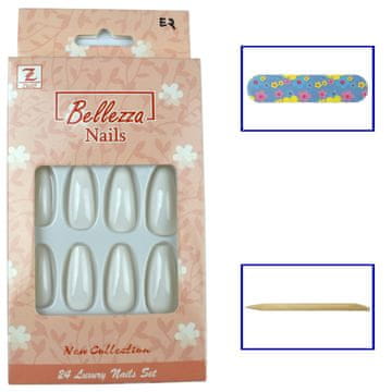 Bellezza Umetni nohti Ballerina Gloss, 24 kosov - E2