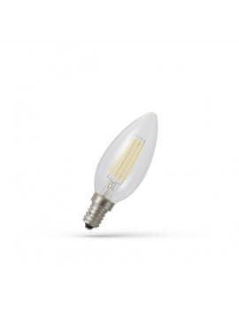 shumee LED svečkasta žarnica COG WW prozorna WOJ+13874, 2700K, 4W