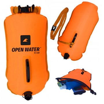 shumee Varnostna boja za plavanje OpenWater XL z žepom za osebne predmete
