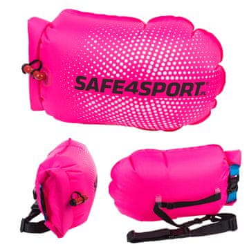 shumee PerfectSwimmer+ roza plavalna boja s suhim žepom