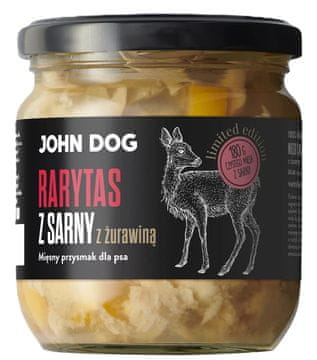 John Dog John Dog | Delikatesa | Kozarec 380 g - Srnjad 380 g