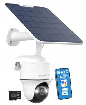 Reolink GSM kamera reolink GO PT ultra 4K 8MPX solarna za SIM kartico + SD kartico 32 GB
