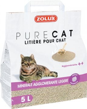 Zolux Zolux | PureCat | Mačje stelje - Clumping Natural 5L